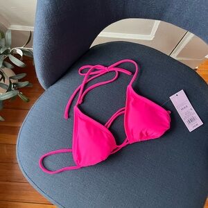 Target Pink Bikini Top